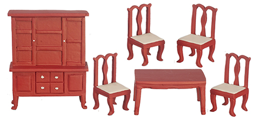 1/2" Scale  Dining Room Set, 6 pc.